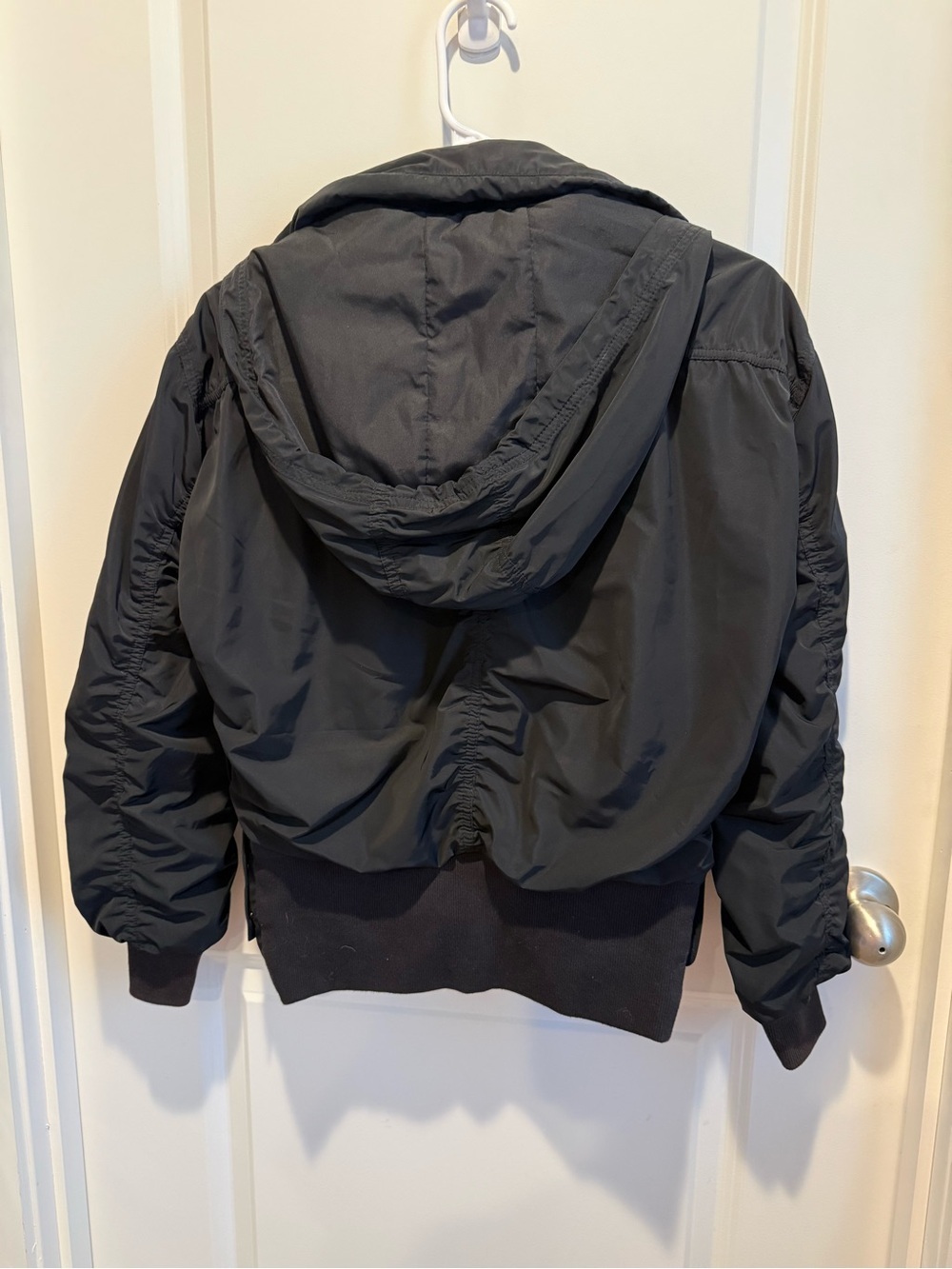 Athleta Point Reyes Bomber Jacket in Black Size XS - Picture 5 of 6